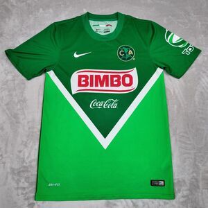 Club America Nike Jersey Mens Small 2014/15 Limited Edition Green Paul Aguilar